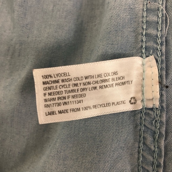 Mossimo Supply Co. Chambray Button Up - Picture 7 of 7